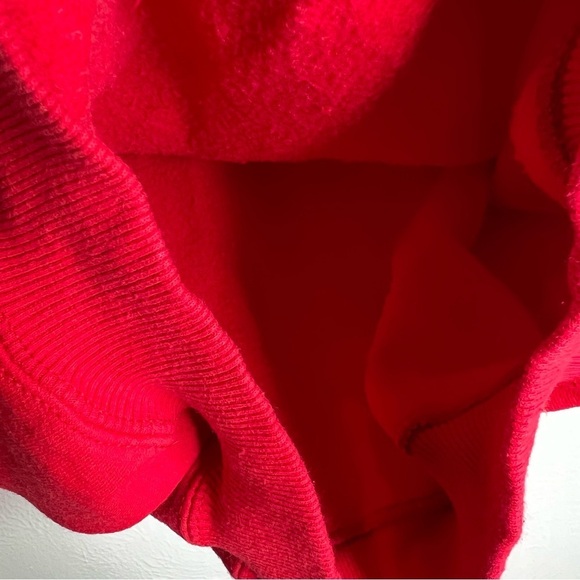 Vintage Disney Cast Member Fantasia Red Sweatshirt Pullover Cotton Blend Size L - Picture 14 of 14